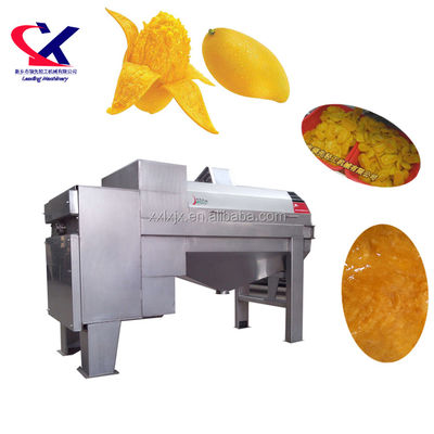 品質  High efficiency automatic mango peeling and core removal machine mango jam making machine mango juicer 工場
